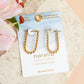 Twisted Hoop Earrings
