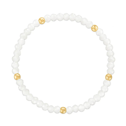 MILA - White + Gold