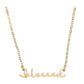 Blessed Gold Necklace