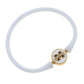 Mississippi State Bulldogs Silicone Bali Bracelet White