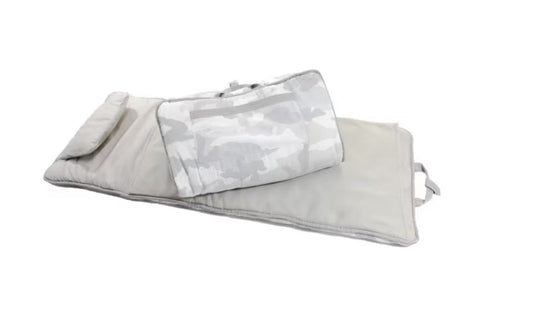 Snow Camo Seersucker Nap Roll