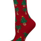 Tree Paradise Men’s Holiday Crew Socks