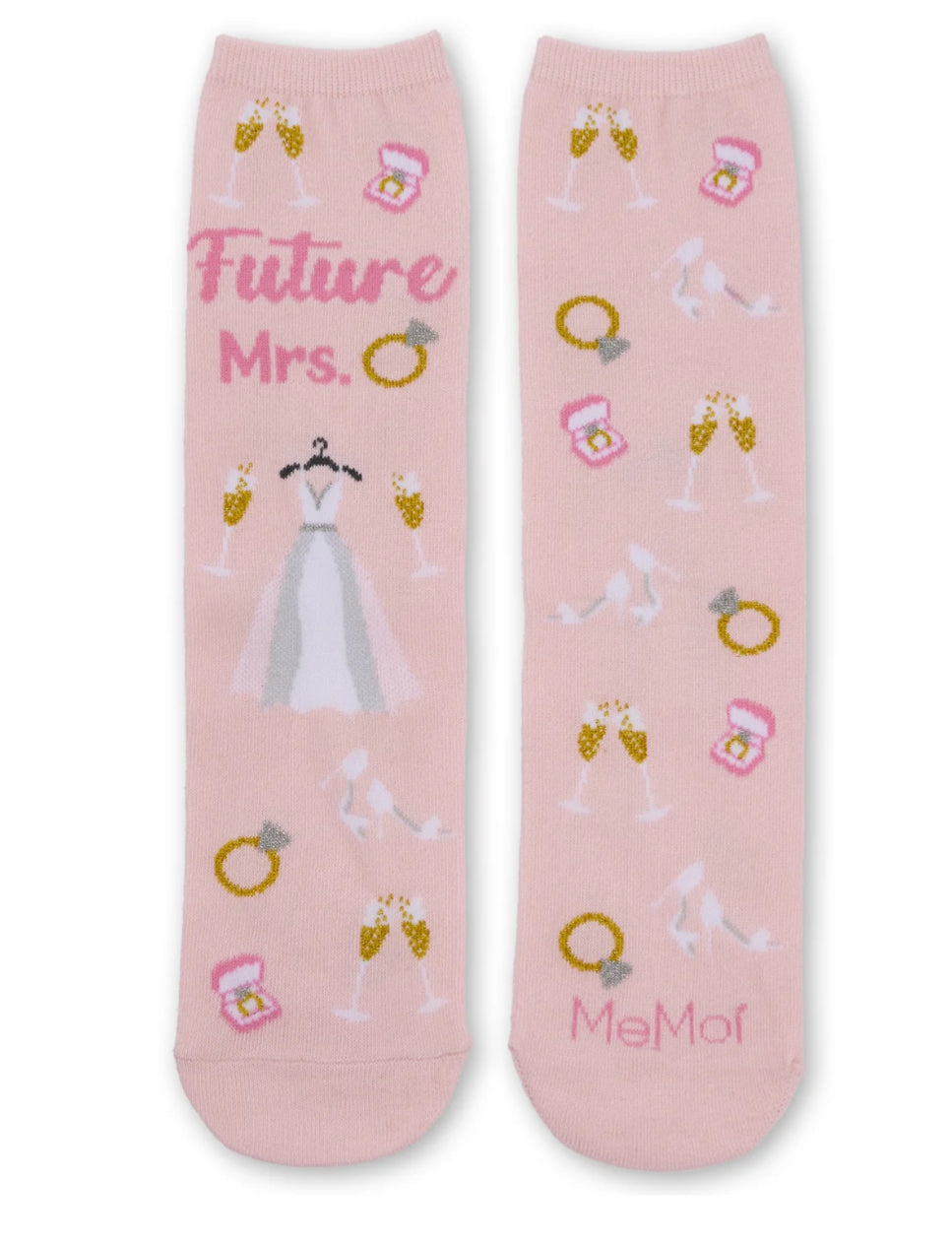 Future Mrs. Greeting Card Socks