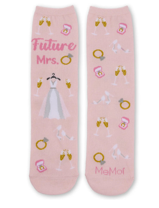 Future Mrs. Greeting Card Socks