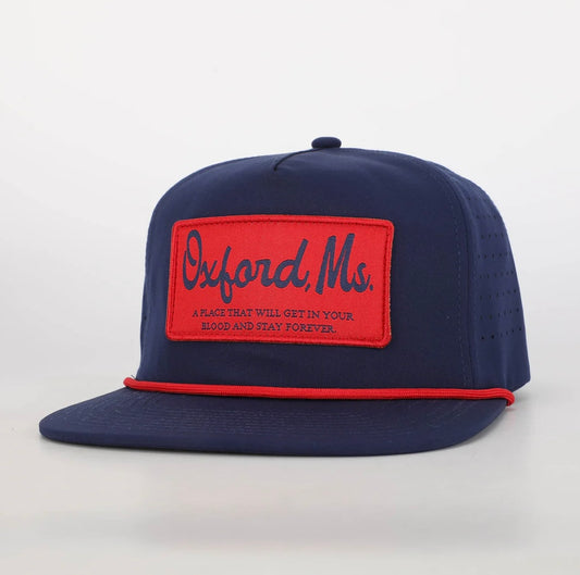 Oxford, MS Patch Hat w/ Rope