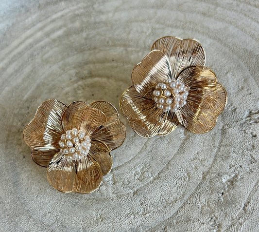 Flower Stud Earrings