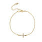 Dimond Cross Filled Bracelet
