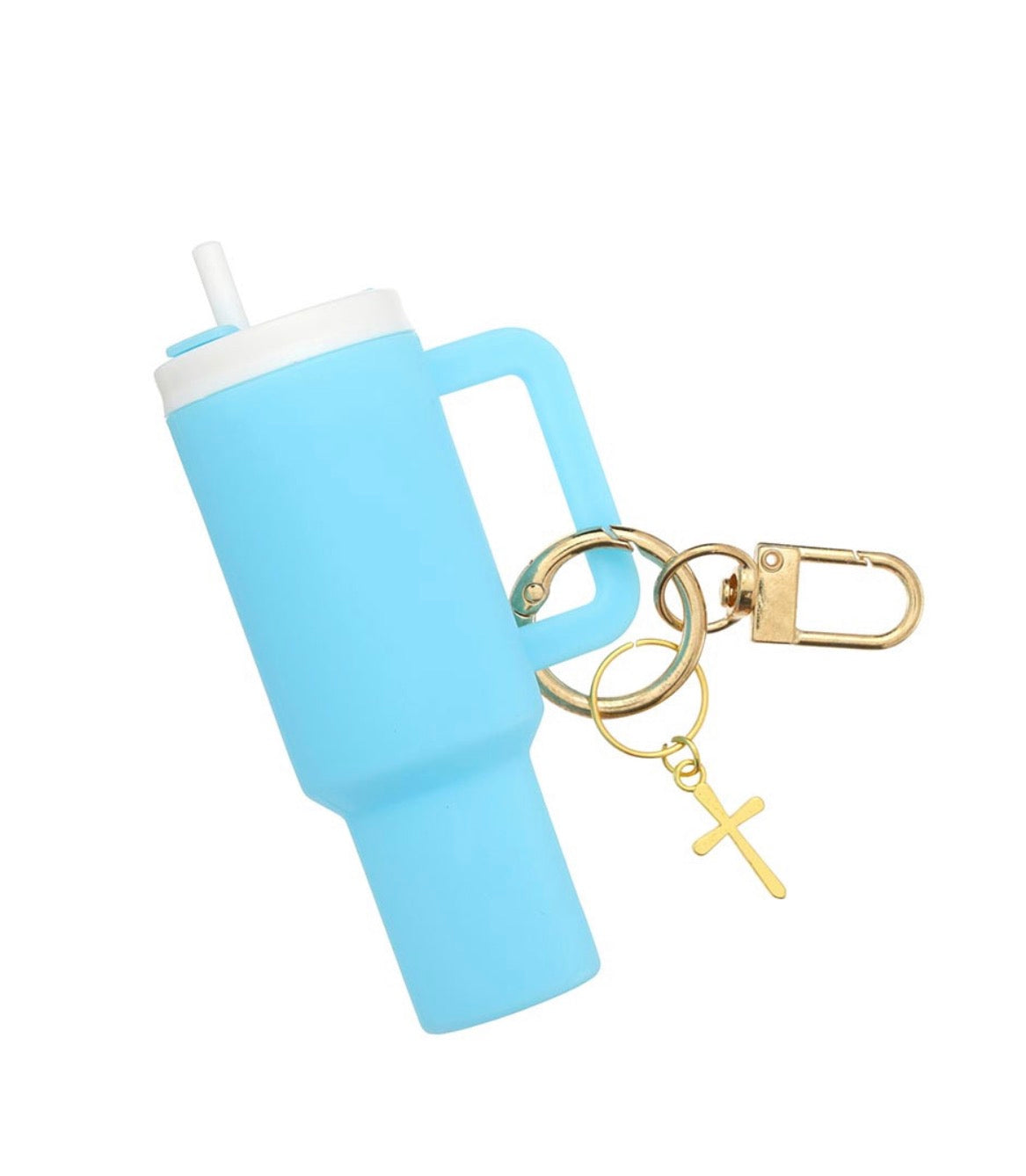 Tumbler Chapstick Keychain