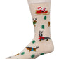 Reindeer Pups Men’s Holiday Crew Socks