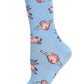 Flying Pigs Bamboo Crew Socks