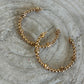 Mixed Golden Hoop Earrings