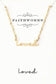 Loved Gold Necklace