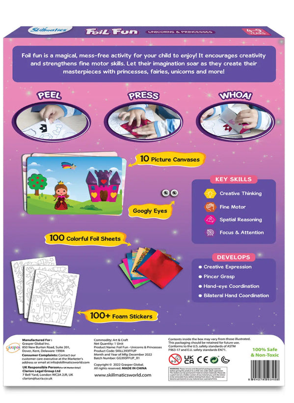 Foil Fun - Unicorn & Princess
