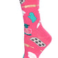 Baking Bamboo Crew Socks