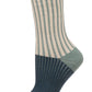 Inspirations Embroidered Cuff Crew Socks