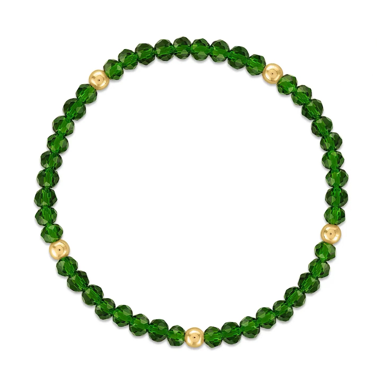 MILA - Forest Green + Gold