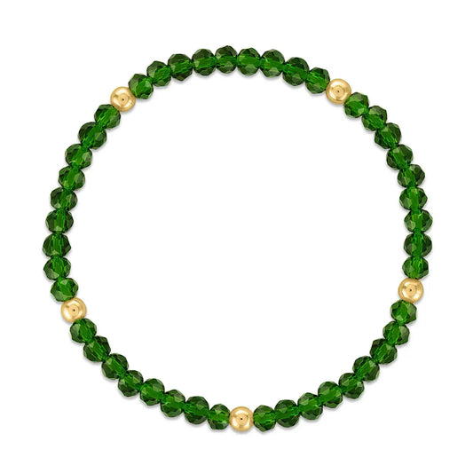 MILA - Forest Green + Gold