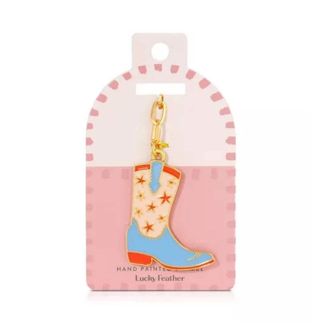 Cowboy Boot Bag Charm