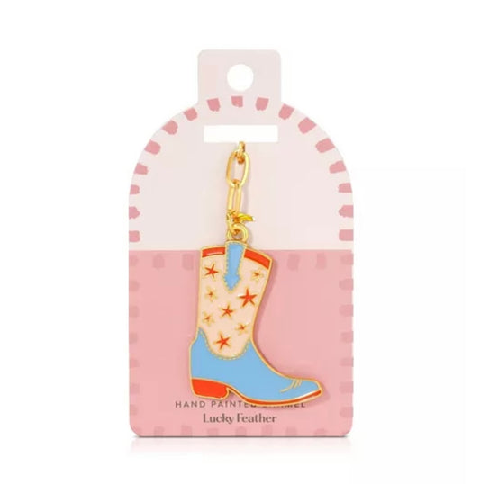 Cowboy Boot Bag Charm