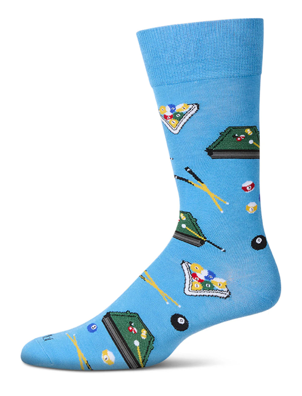 Men’s Shoot Pool Bamboo Crew Socks