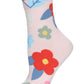 Mod Floral Crew Socks