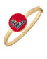 Ole Miss Rebels Statement Hinge Bangle Red