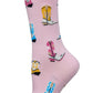 Sassy Boots Bamboo Crew Socks