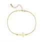Mother Of Pearl Cross Bracelet