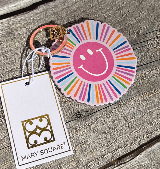 Mary Square + Key Chain + Sunshine Smile