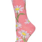 Daisy Bamboo Crew Socks