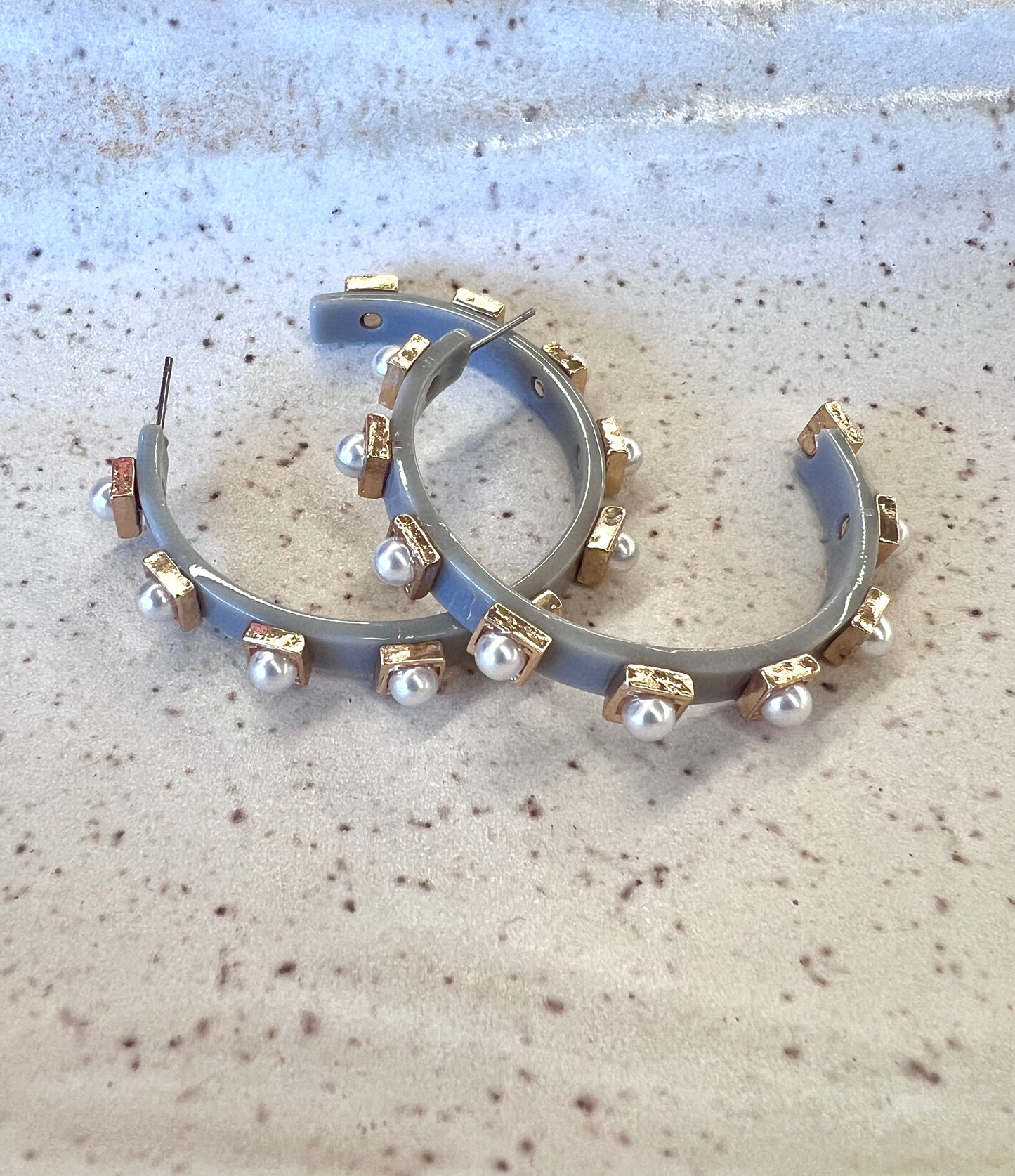 Pearls and Prosecco Earrings