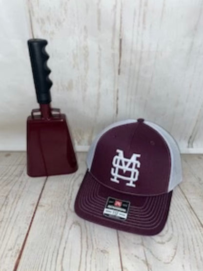 MSU Skinny Baseball Puff Logo Cap
