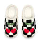Checker Cherries Slippers