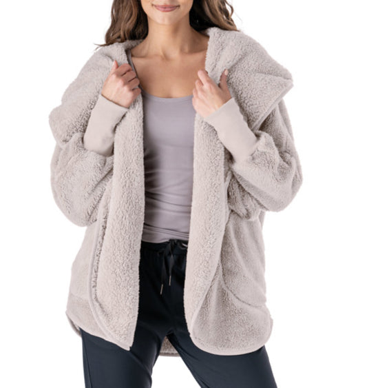 Polar Gray Comfort Zone Cardigan