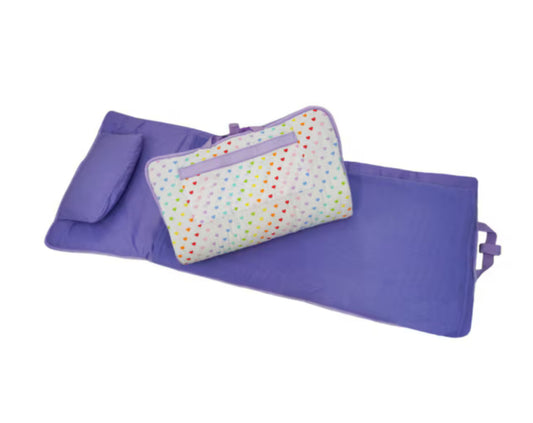 Tiny Hearts Seersucker Nap Roll