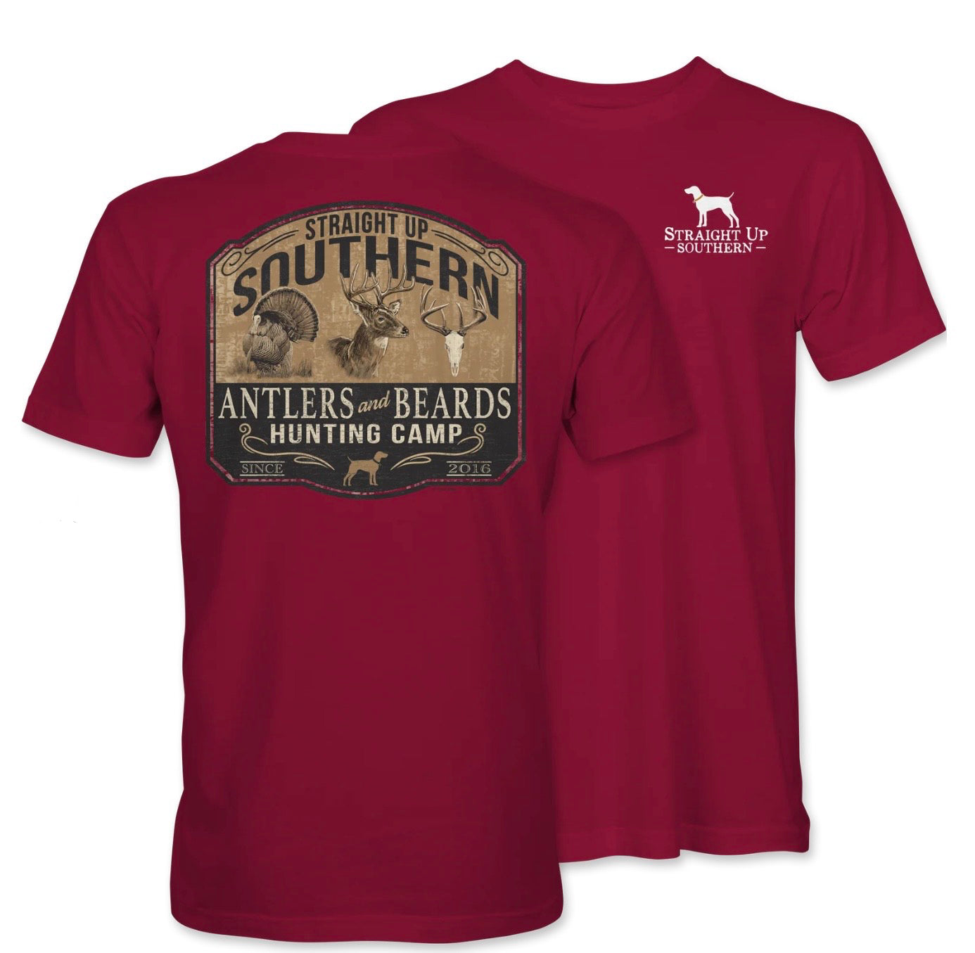 Antlers And Beards Tee