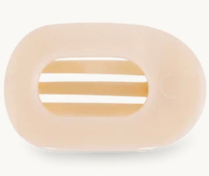Teleties Flat Round Hair Clip - Small