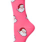 Retro Santa Holiday Crew Socks
