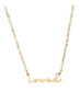 Loved Gold Necklace