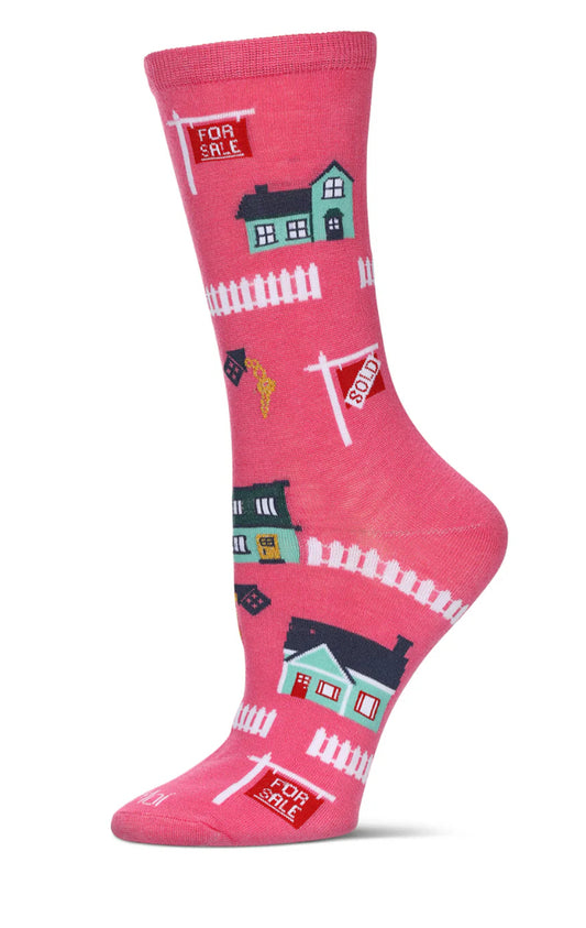 Realtor Bamboo Crew Socks