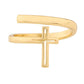 Cutout Cross Ring