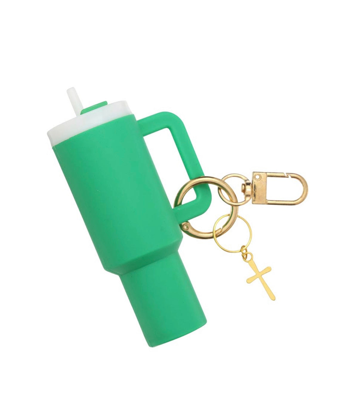 Tumbler Chapstick Keychain