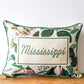 Magnolia Hometown Pillow + Piping Cross