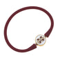 Mississippi State Bulldogs Silicone Bali Bracelet Maroon