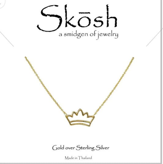Skosh Kids + Crown Necklace