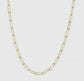 Carla Chain 18k Gold Plated Paper Clip Chain - Stainless