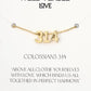 Colossians 3:14 Gold Necklace