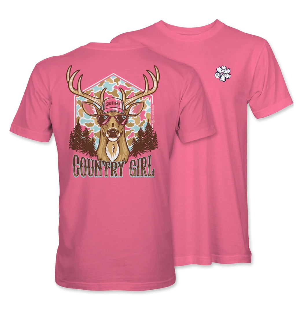 Southern Girl Deer Tee