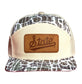MSU Camo State Script Leather Patch 7P