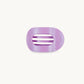 Flat Round Hair Clip - Small